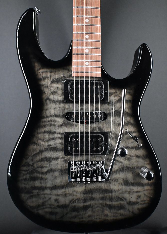 Ibanez Gio Series GRX70QA-TKS Transparent Black Sunburst #661