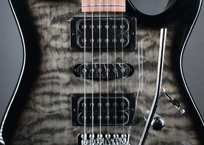 Ibanez Gio Series GRX70QA-TKS Transparent Black Sunburst #661