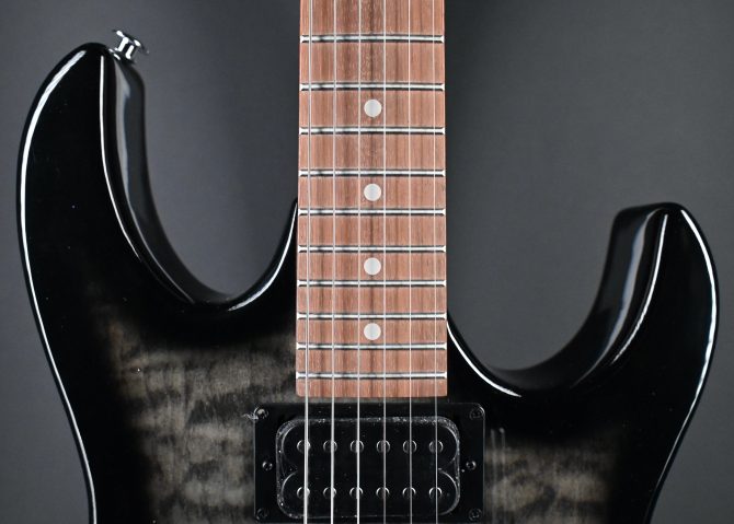 Ibanez Gio Series GRX70QA-TKS Transparent Black Sunburst #661