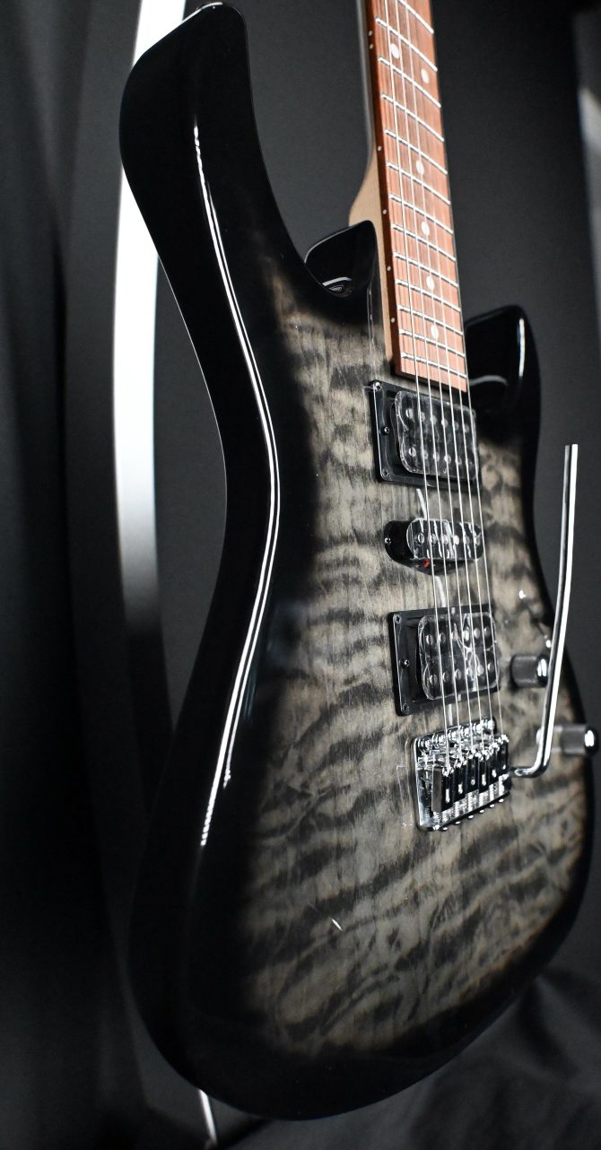 Ibanez Gio Series GRX70QA-TKS Transparent Black Sunburst #661