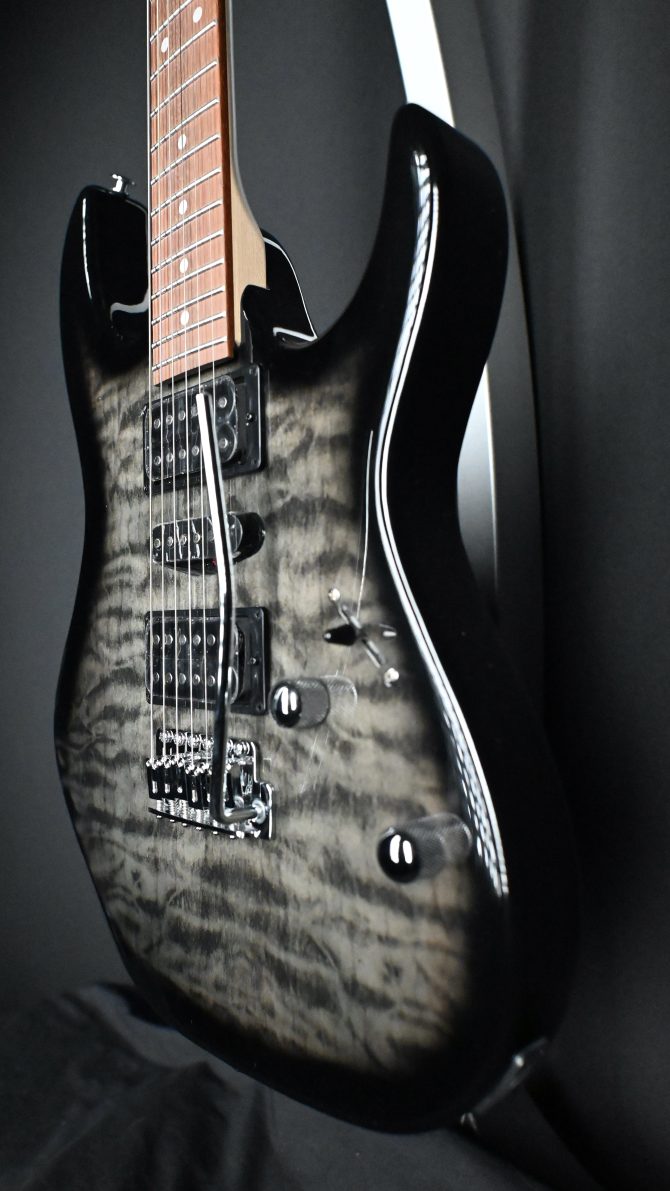 Ibanez Gio Series GRX70QA-TKS Transparent Black Sunburst #661