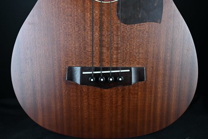 Ibanez PCBE12MH-OPN Open Pore Natural 4-String Acoustic Bass #480
