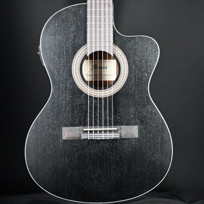 Ibanez GA5MHTCE-WK Weathered Black Classical #157