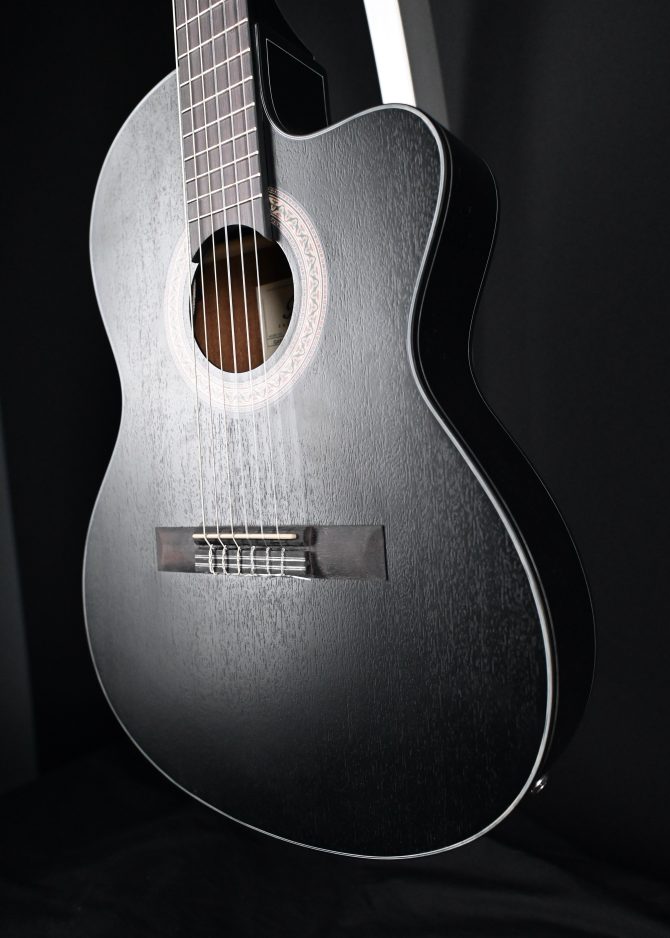 Ibanez GA5MHTCE-WK Weathered Black Classical #157