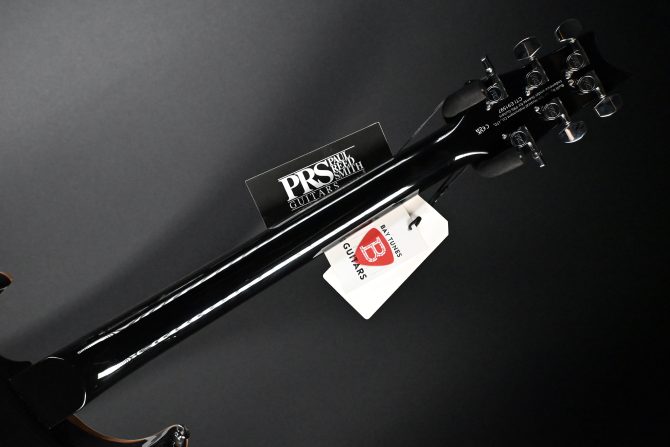 PRS SE Custom 22 Semi-Hollow Black Gold Burst 2023