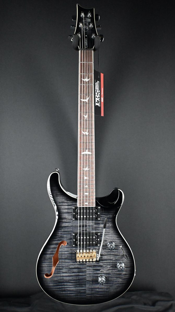 PRS SE Custom 24 Semi-Hollow Piezo Charcoal #648