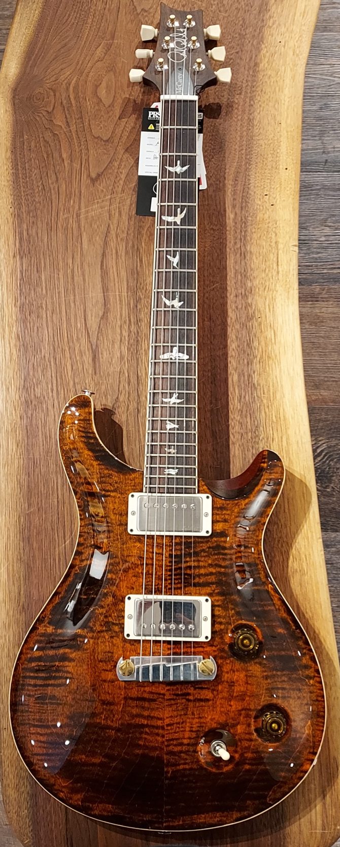 2023 PRS Guitars McCarty Orange Tiger #881
