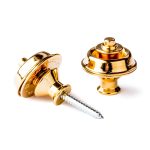 Dunlop SLS1034G Straplok Strap Retainers Dual Design Gold