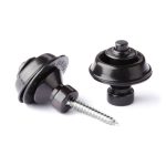 Dunlop Straplok Strap Retainers Traditional – Black Oxide