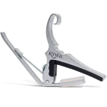 Kyser Quick-Change Acoustic Guitar Cap Silver
