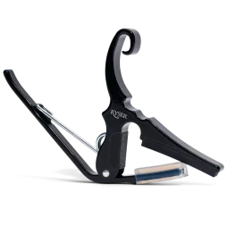 Kyser Quick-Change Drop-D Acoustic Guitar Capo Black