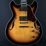 Ibanez AS93FM-AYS Antique Yellow Sunburst Hollowbody Electric Guitar #684