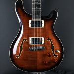 PRS SE Hollowbody II Piezo Black Gold Burst 2020