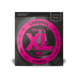 ECB 45-132 Regular Light 5-String Long Scale Bass Strings