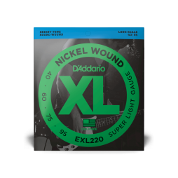 D'Addario XL 40-95 Super Light Long Scale Bass Strings