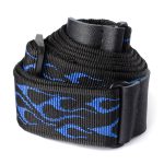 Dunlop Classic Flambe Blue Strap