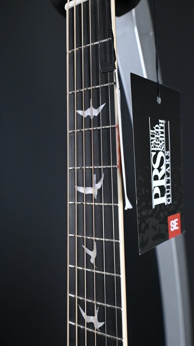 PRS SE P20E Tonare Parlor Acoustic FIre Red Burst #474