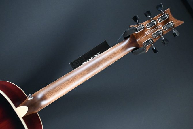 PRS SE P20E Tonare Parlor Acoustic FIre Red Burst #474