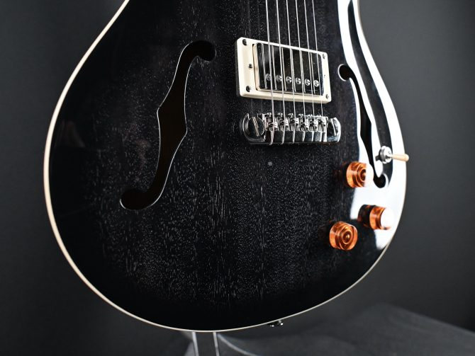PRS SE Hollowbody Standard Piezo Dog Hair Smokeburst 2023