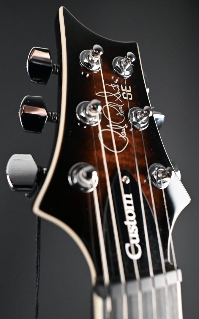 PRS SE Custom 24 Quilt Black Gold Burst 2023