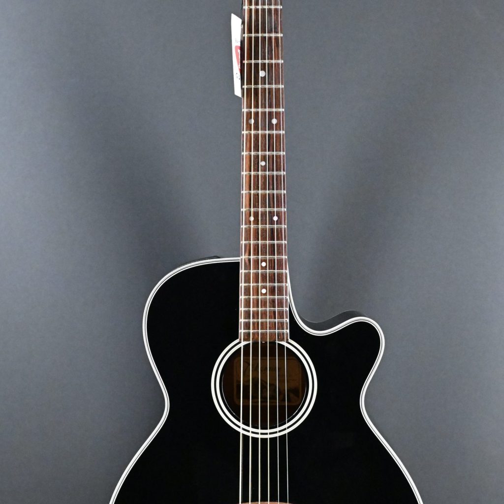 Takamine EF261S-BL Black Acoustic Electric Guitar 2000