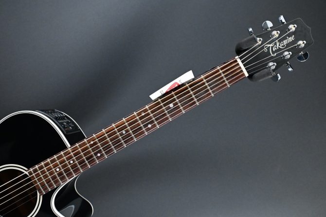 Takamine EF261S-BL Black Acoustic Electric Guitar 2000