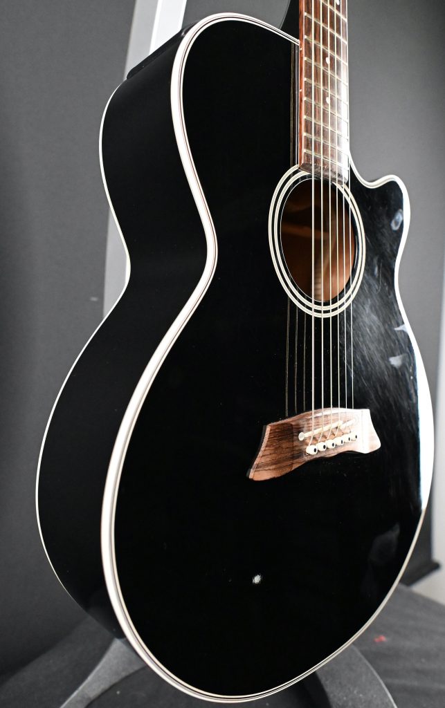 Takamine EF261S-BL Black Acoustic Electric Guitar 2000