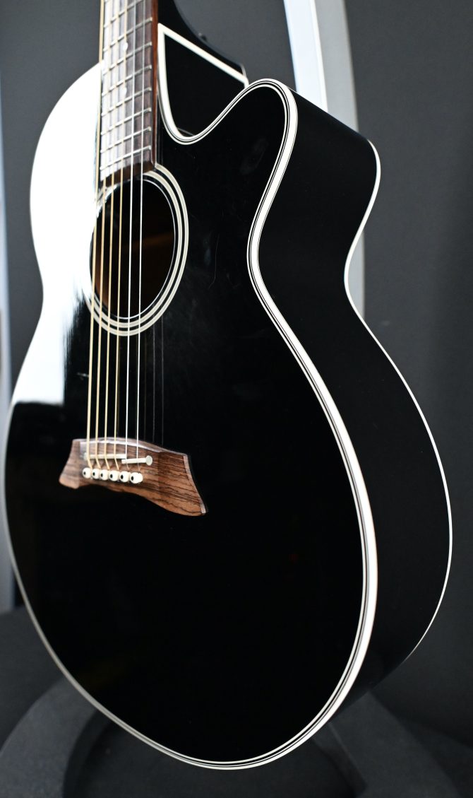 Takamine EF261S-BL Black Acoustic Electric Guitar 2000