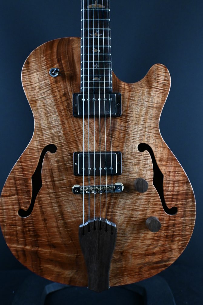 PRS Private Stock Brazillian #11211 Singlecut Archtop II Koa