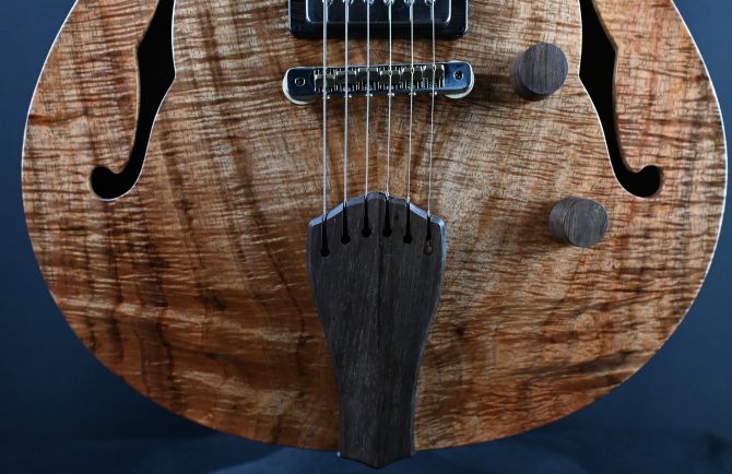 PRS Private Stock Brazillian #11211 Singlecut Archtop II Koa