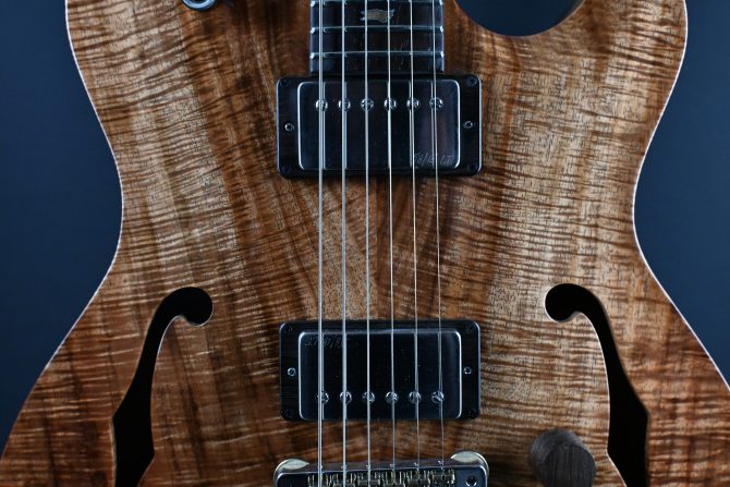 PRS Private Stock Brazillian #11211 Singlecut Archtop II Koa