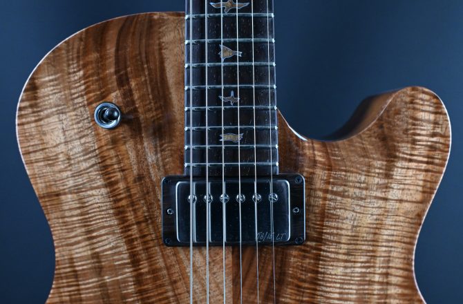 PRS Private Stock Brazillian #11211 Singlecut Archtop II Koa