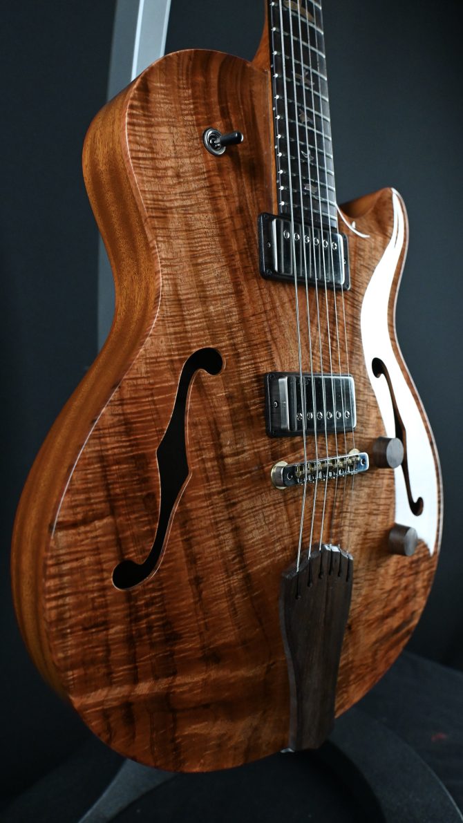 PRS Private Stock Brazillian #11211 Singlecut Archtop II Koa