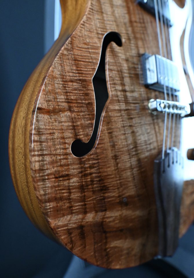 PRS Private Stock Brazillian #11211 Singlecut Archtop II Koa