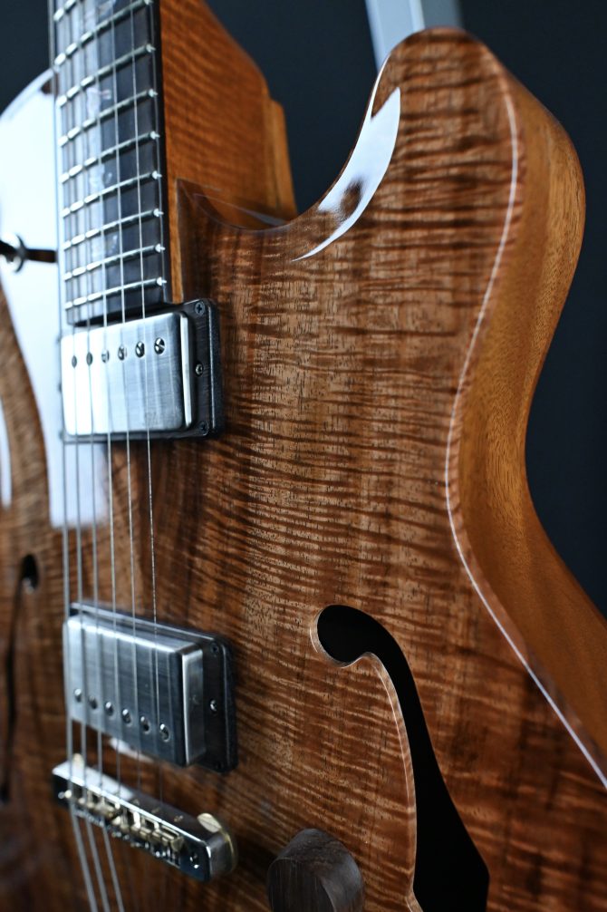 PRS Private Stock Brazillian #11211 Singlecut Archtop II Koa