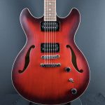 Ibanez AS53-SRF Sunburst Red Flat Electric Guitar #068