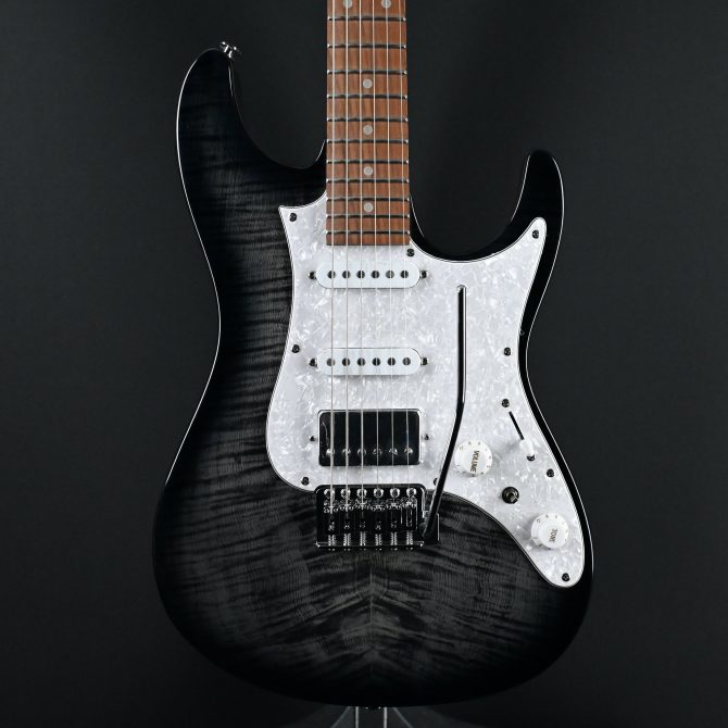 Ibanez AZ22S1F-TKS Transparent Black Sunburst #433