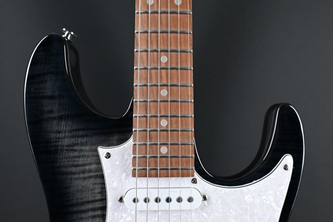 Ibanez AZ22S1F-TKS Transparent Black Sunburst #433