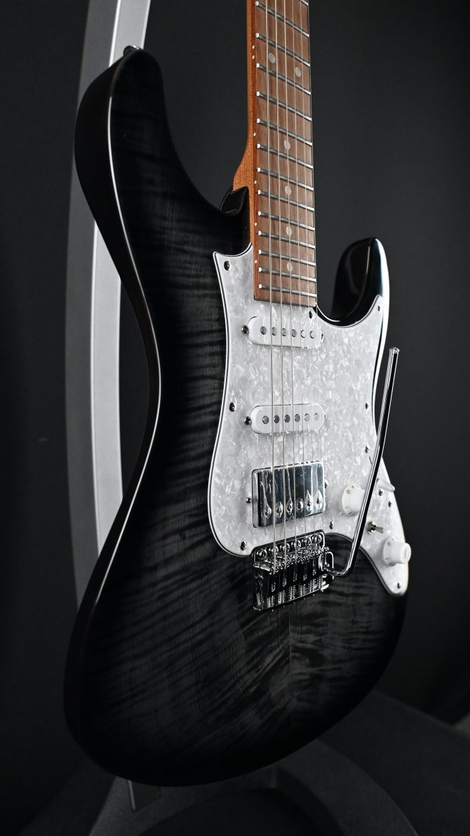 Ibanez AZ22S1F-TKS Transparent Black Sunburst #433