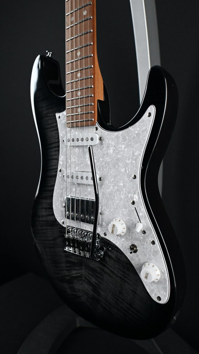 Ibanez AZ22S1F-TKS Transparent Black Sunburst #433