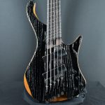 Ibanez EHB1135MS-SKL Silver Wave Black Low Gloss 5-String Bass #857