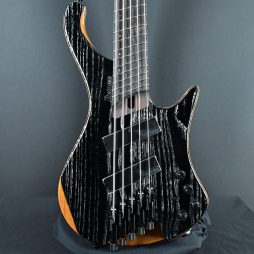 Ibanez EHB1135MS-SKL Silver Wave Black Low Gloss 5-String Bass #857