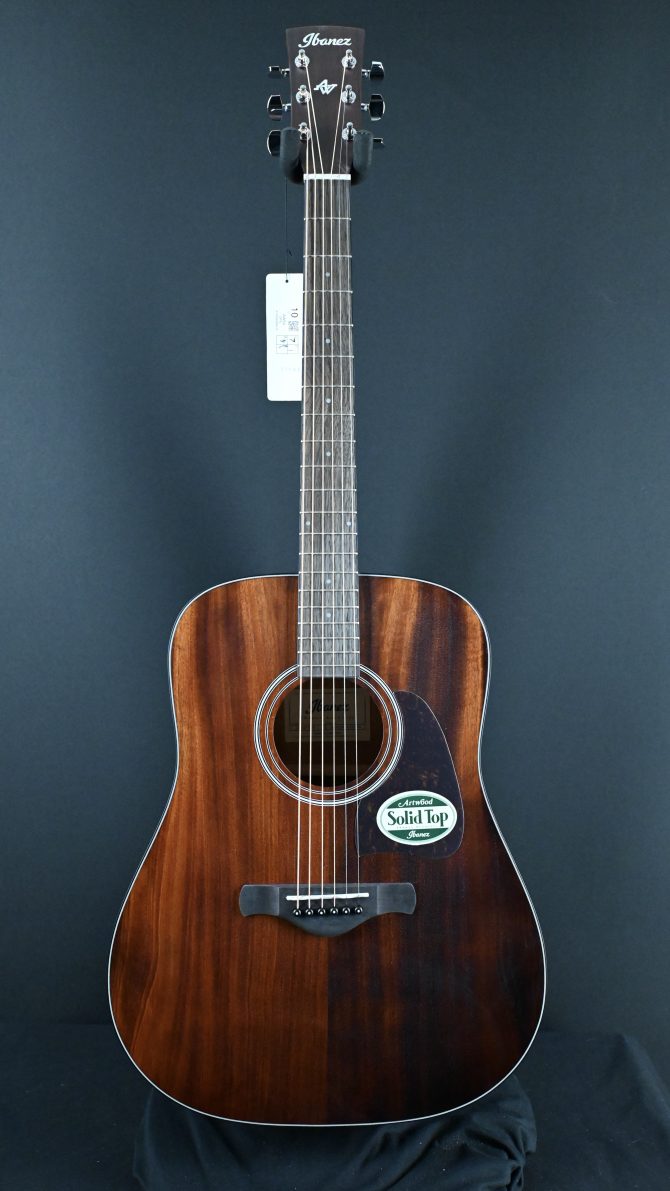 Ibanez AW54-OPN Open Pore Natural Acoustic Guitar #306