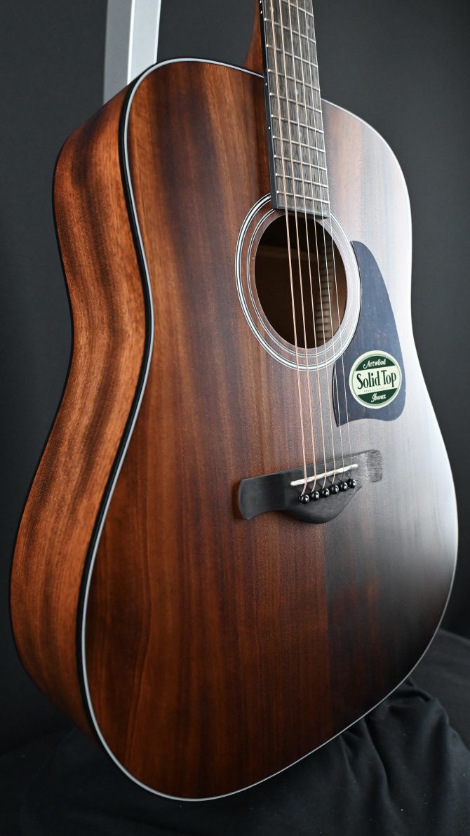 Ibanez AW54-OPN Open Pore Natural Acoustic Guitar #306