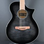 Ibanez AEWC400-TKS Transparent Black Sunburst Acoustic Guitar #686
