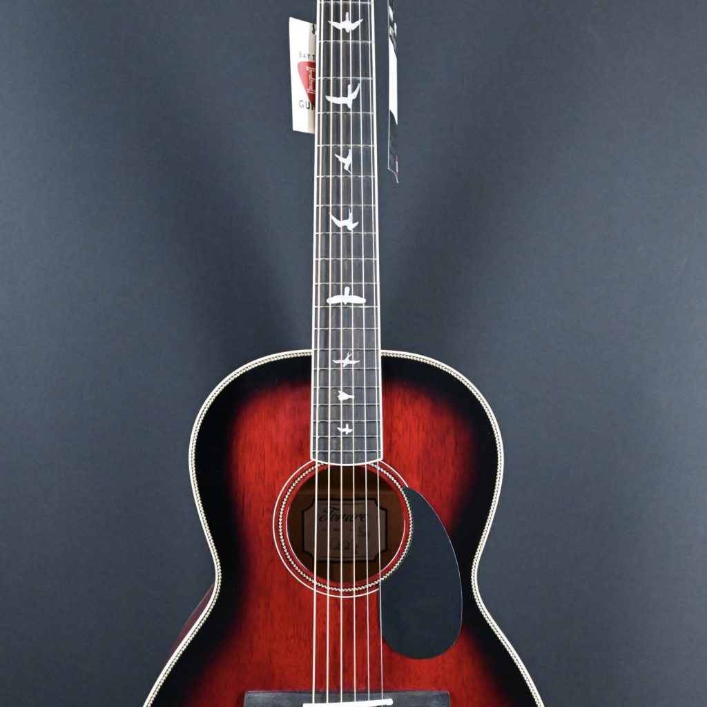 PRS SE P20E Tonare Parlor Acoustic FIre Red Burst #422