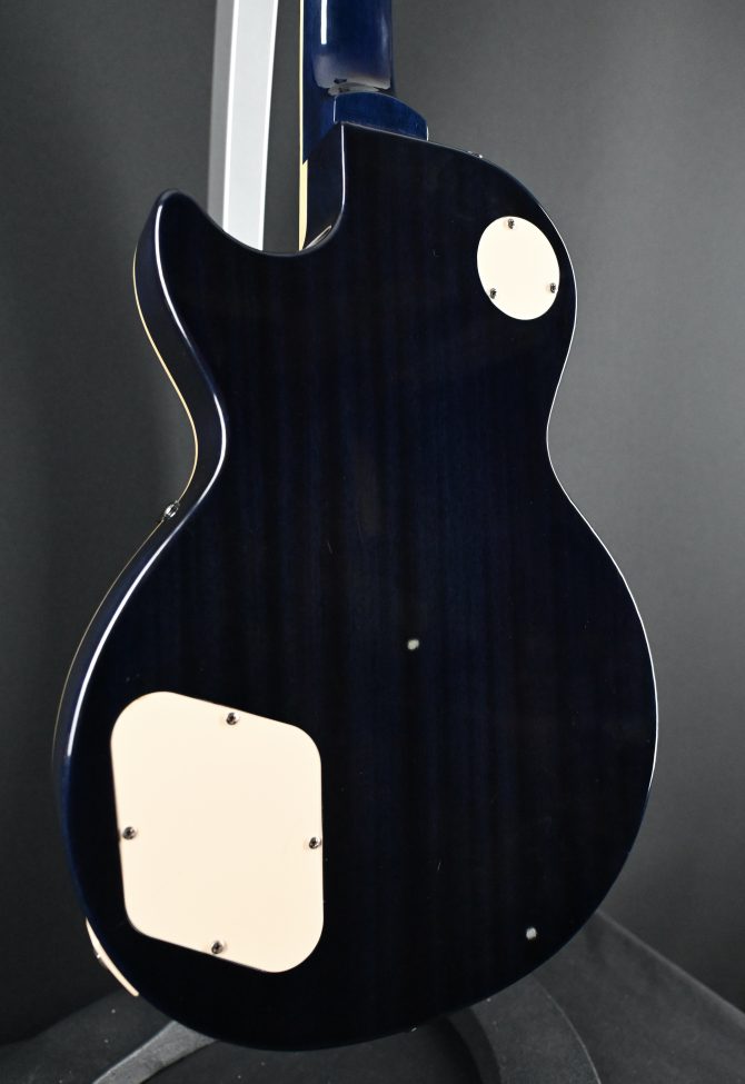 Epiphone Les Paul Standard Plus Top Trans Blue Electric Guitar 2007