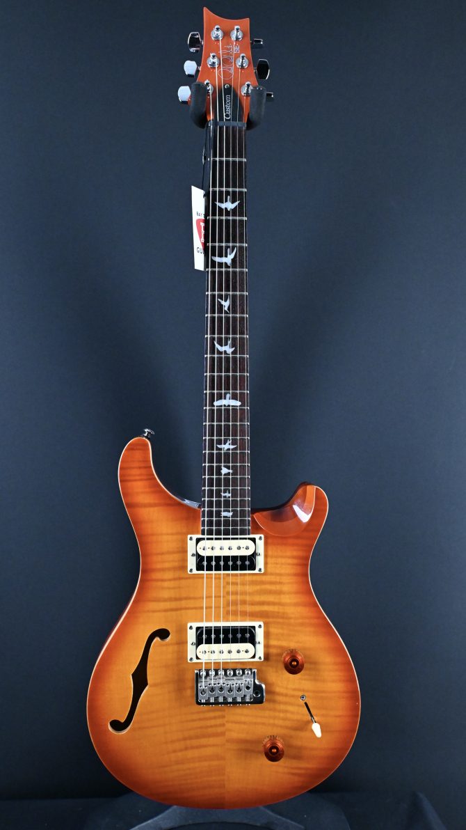 PRS SE Custom 22 Semi Hollow Vintage Sunburst 2019