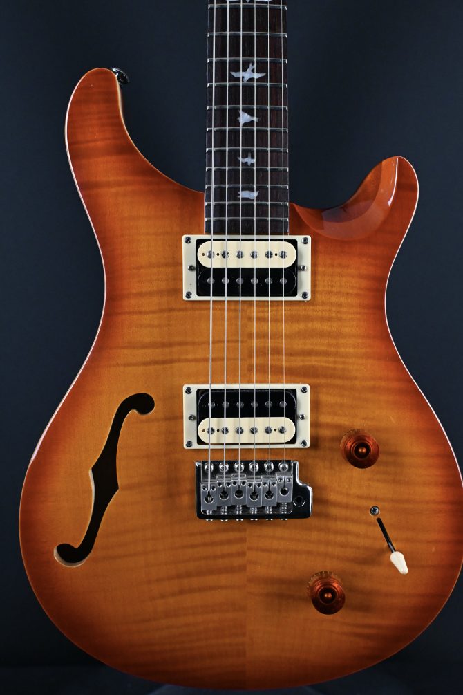 PRS SE Custom 22 Semi Hollow Vintage Sunburst 2019