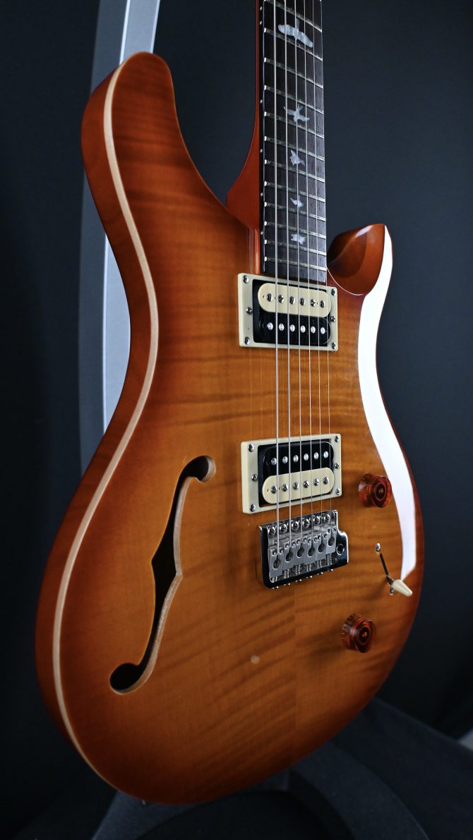 PRS SE Custom 22 Semi Hollow Vintage Sunburst 2019